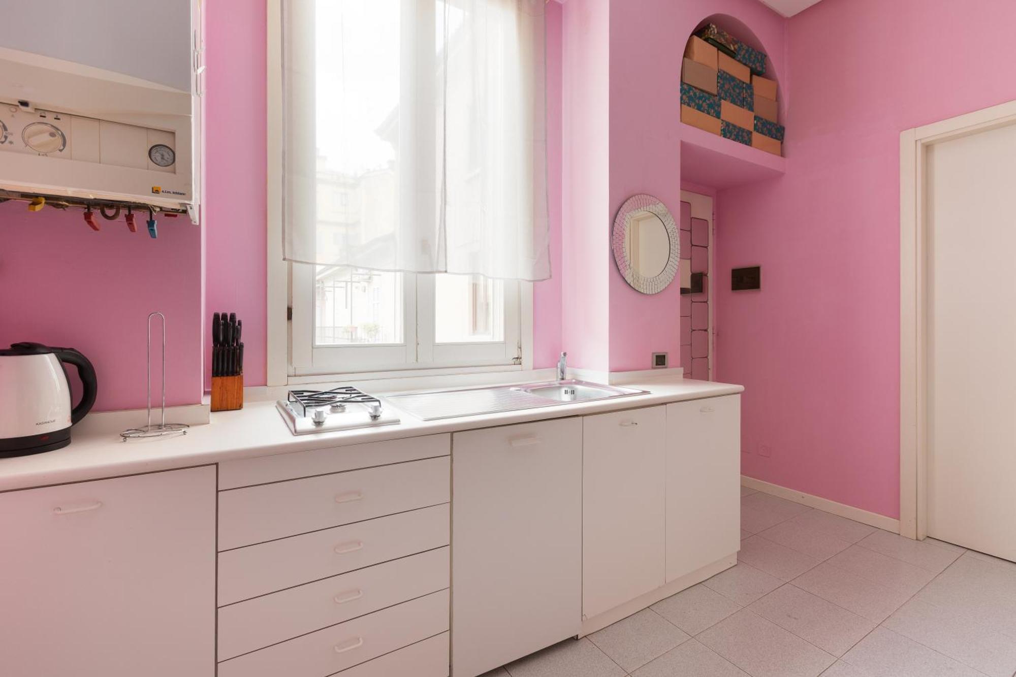 Pink Isola Flat Apartment *